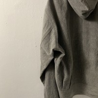 Charcoal Dyeing (炭染) Zip Hoodie / MAN / light gray /cotton linenのサムネイル