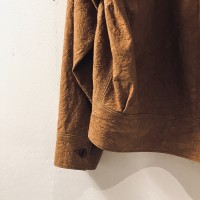 Persimmon Tangy Dyed (柿渋染め) Zip Hoodie / MAN  / cotton linenのサムネイル