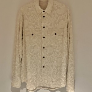 cotton linen jacquard shirt  / MAN / WOMAN