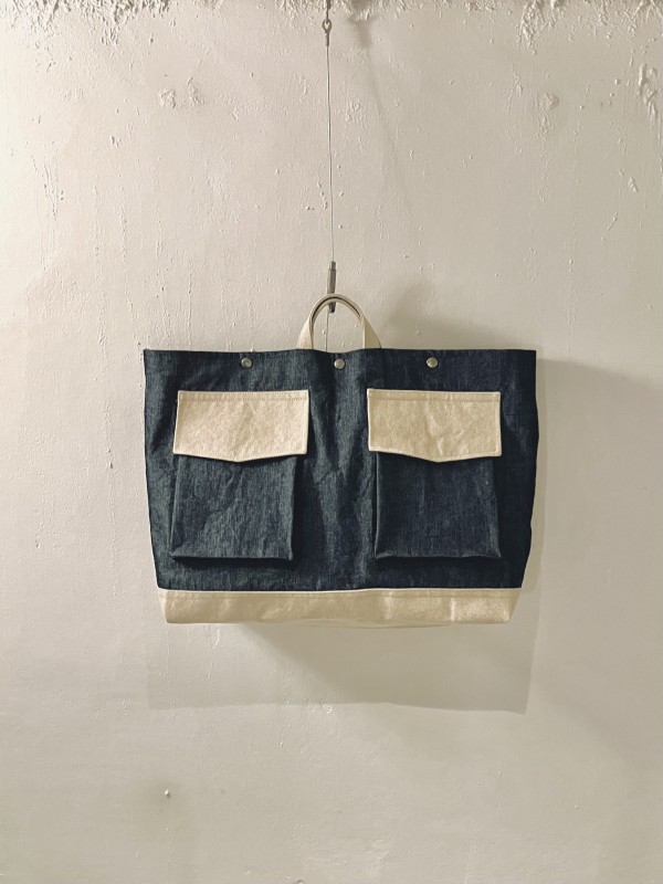 Oxford Denim Big Tote Bagのサムネイル