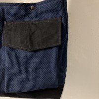 Sashiko Shoulder Bag / Blue×Blackのサムネイル