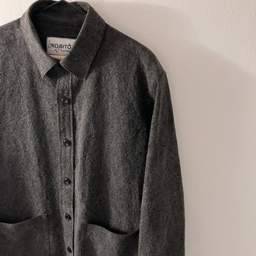 CHARCOAL-DYED (炭染め) Men’s Shirt