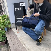 Sashiko Shoulder Bag / Blue×Blackのサムネイル